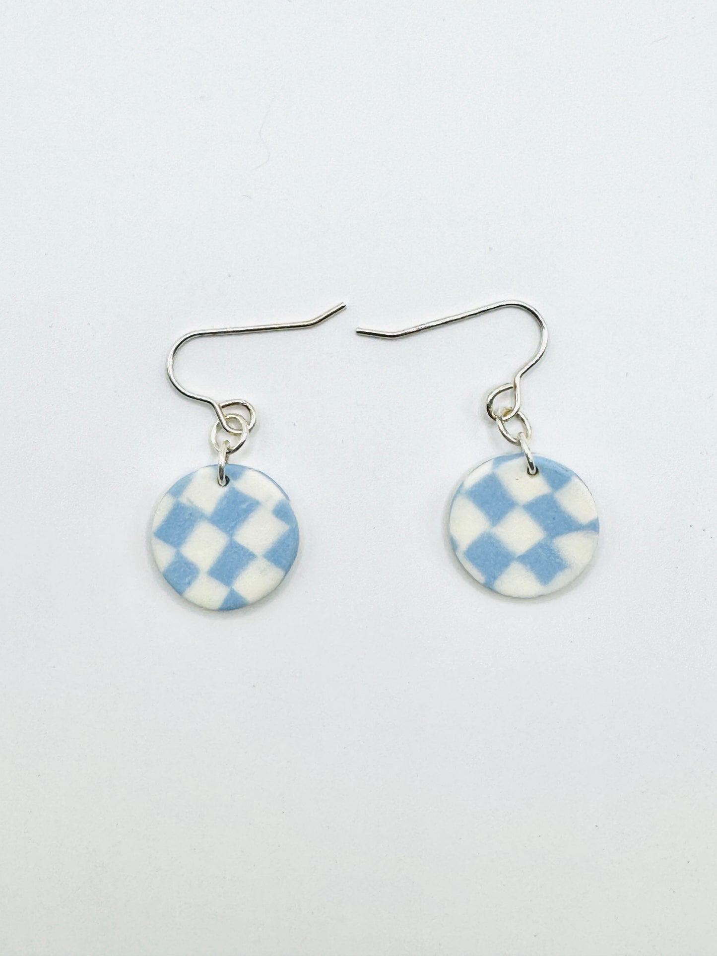 Boucles d’oreilles en porcelaine