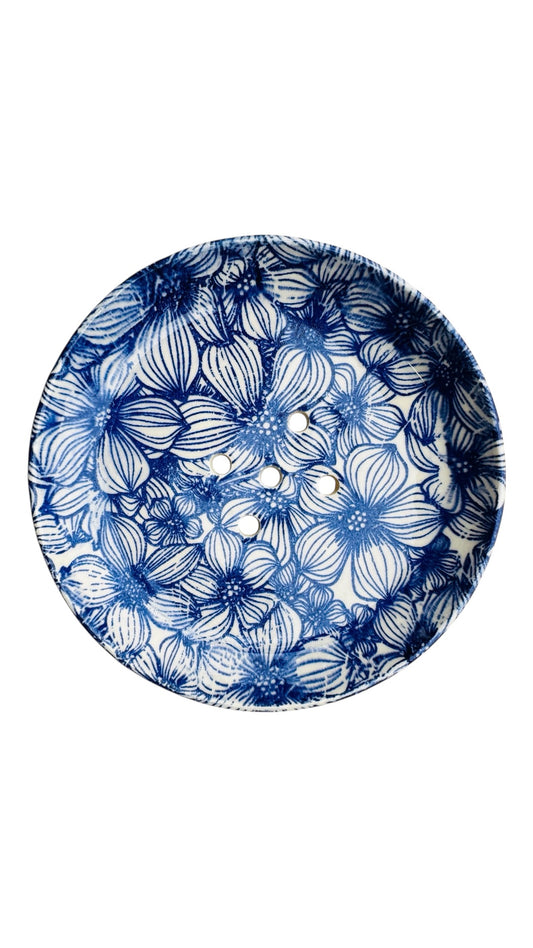 Porte-savons blue one