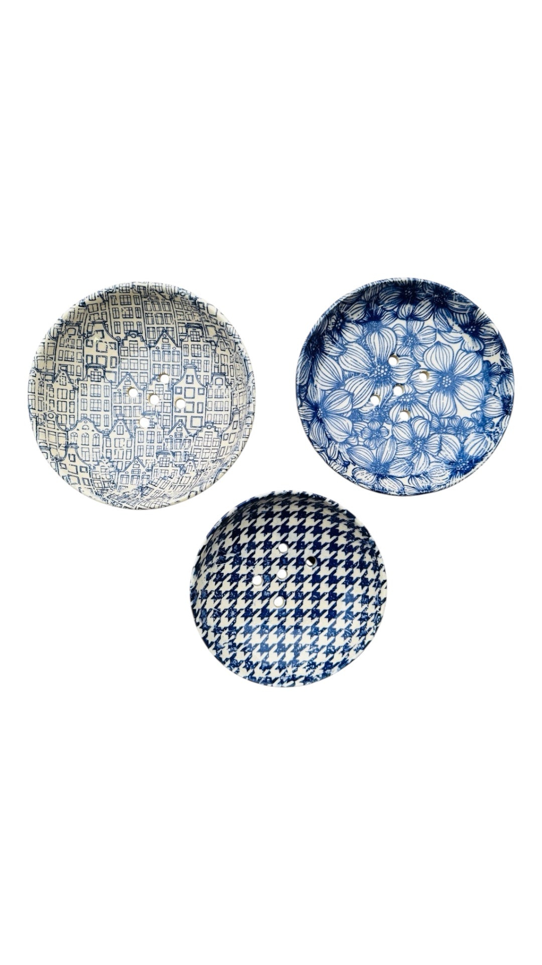 Porte-savons blue one