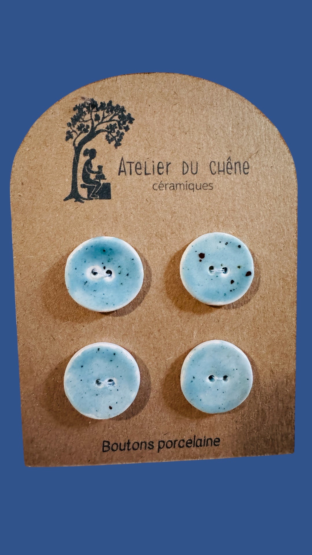 Boutons en porcelaine layette